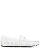 Baldinini Perforated Loafers - White