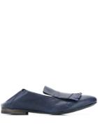 Officine Creative Fringe Detail Loafers - Blue