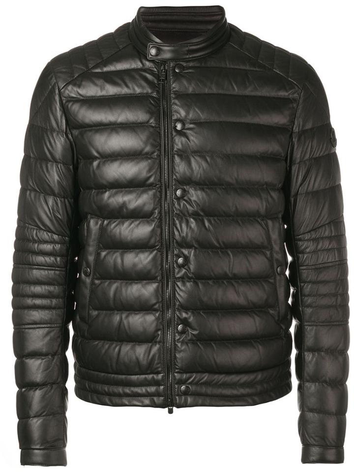 Moncler Padded Zipped Jacket - Black