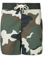 The Upside Military Printed Shorts - Green
