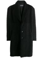 Neil Barrett Faux Shearling Coat - Black