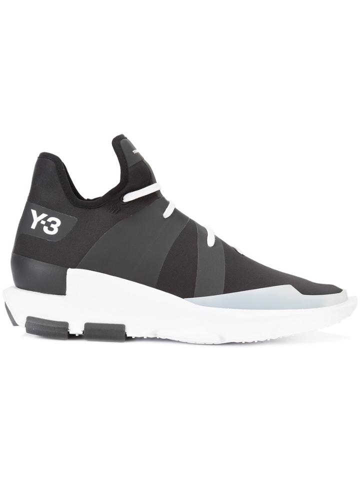 Y-3 Noci Low Trainers - Black