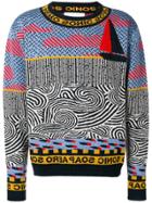 Henrik Vibskov Sail Intarsia Sweater - Blue