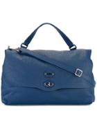 Zanellato Flap Shoulder Bag - Blue