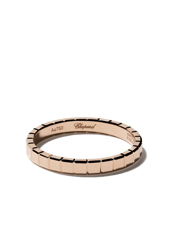 Chopard 18kt Rose Gold Ice Cube Pure Ring - Fairmined Rose Gold
