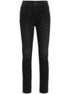 3x1 Jesse Higher Ground Straight Skinny Jeans - Black