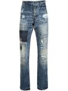 Prps Distressed Patchwork Jeans, Men's, Size: 30, Blue, Cotton