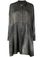 Uma Wang Flared Oversized Shirt - Grey