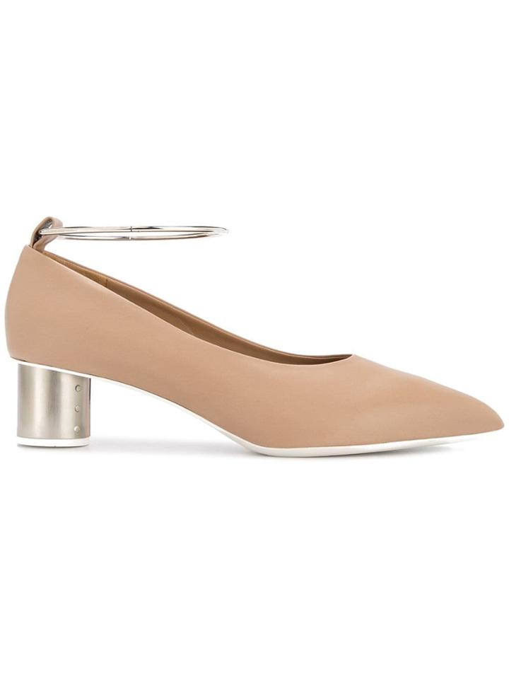 Jil Sander Ankle Strap Pumps - Neutrals