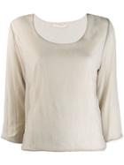 Elsa Esturgie Relaxed-fit Blouse - Grey