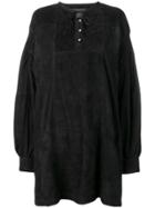 Diesel Black Gold Lambskin Dress