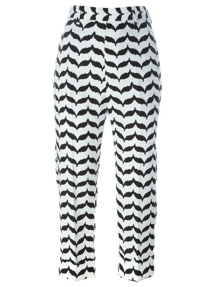 Neil Barrett Printed Cropped Trousers