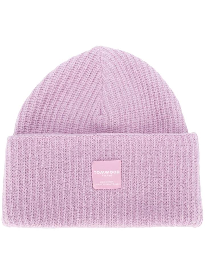 Tom Wood Tom Wood 18339302 302 Haze Pink Wool Or Fine Animal
