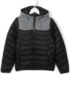 Boss Kids Colour Block Padded Jacket, Boy's, Size: 10 Yrs, Black