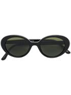 Oliver Peoples Row Parquet Sunglasses - Black