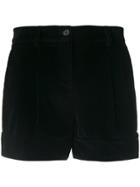 P.a.r.o.s.h. Corduroy Shorts - Black