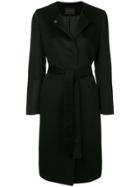 Tomorrowland Single-breasted Fitted Coat - Black