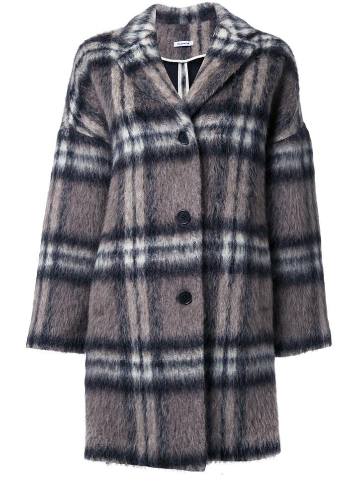 P.a.r.o.s.h. 'lionel' Coat, Women's, Size: Small, Brown, Polyamide/mohair/alpaca/virgin Wool