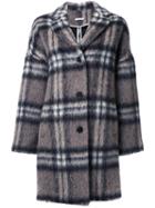 P.a.r.o.s.h. 'lionel' Coat, Women's, Size: Small, Brown, Polyamide/mohair/alpaca/virgin Wool