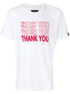 Rag & Bone Thank You Print T-shirt - White