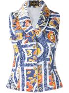 Fendi Pre-owned 1990's Denim Top - Blue