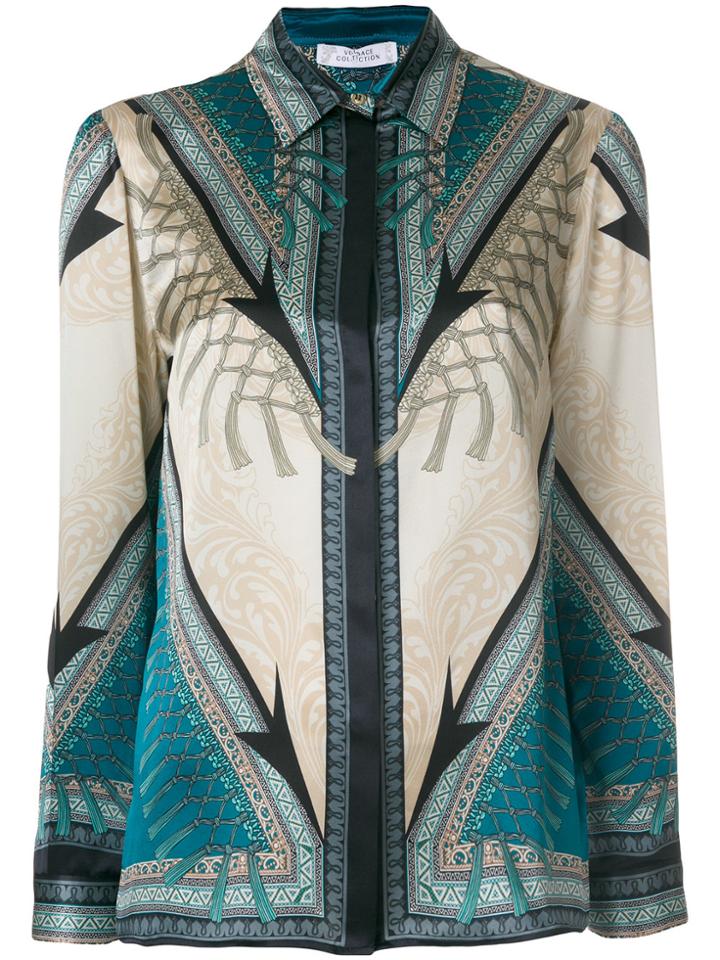 Versace Collection Baroque Print Shirt - Multicolour