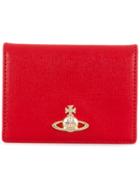Vivienne Westwood Logo Plaque Card Holder - Red