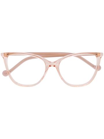 Liu Jo Oversized Cat Eye Glasses - Pink