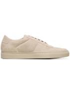 Common Projects Taupe Bbal Low-top Suede Sneakers - Grey