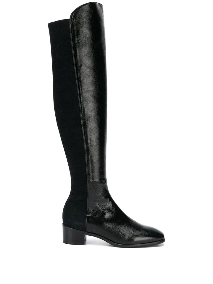 Stuart Weitzman The Reserve Pull-on Boots - Black