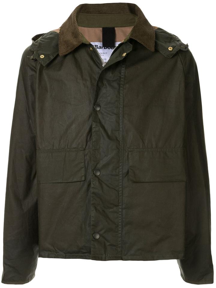 Barbour Concealed Zip Jacket - Green