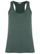 Lygia & Nanny Scoop Neck Tank Top, Women's, Size: 46, Green, Cotton/spandex/elastane