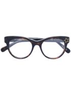 Stella Mccartney Eyewear Cat-eye Glasses - Brown
