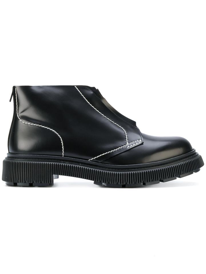 Adieu Paris Type 104 Polished Boots - Black