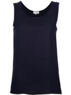 Yves Saint Laurent Vintage Sleeveless Top, Women's, Size: 40, Blue