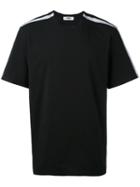 Msgm - Side Stripe T-shirt - Men - Cotton - S, Black, Cotton