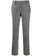 Ermanno Scervino Check Print Trousers - Black