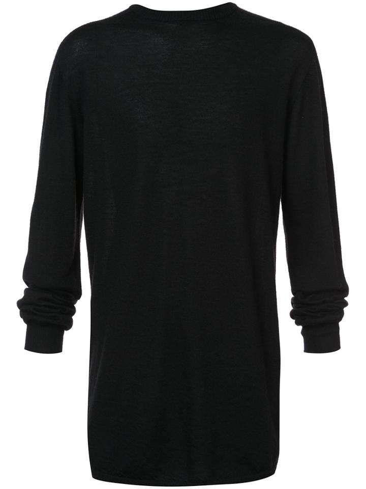 Rick Owens Cashmere Jumper - Black