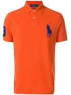 Polo Ralph Lauren Logo Embroidered Polo Shirt - Orange