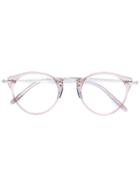 Oliver Peoples Op-505 Round Frame Glasses - Nude & Neutrals