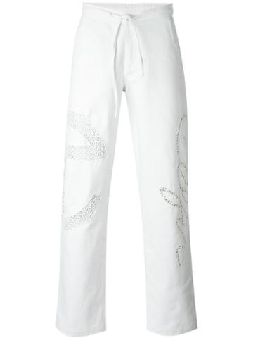 Telfar Embroidered Pants