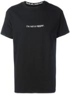 F.a.m.t. 'i'm Not A Rapper' T-shirt - Black