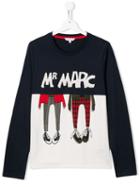 Little Marc Jacobs Mr Marc Sweatshirt - Blue