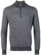 Canali Roll Neck Sweater - Grey