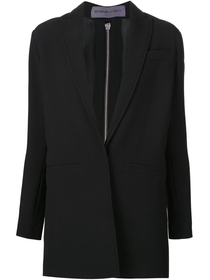 Emanuel Ungaro Back Zip Blazer