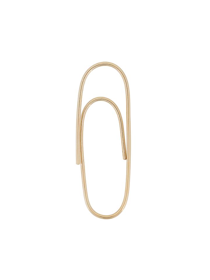 Biis Paperclip Earring - Metallic