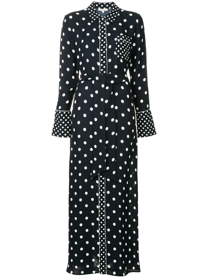 Layeur Longsleeved Printed Dress - Blue