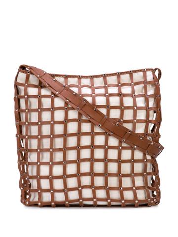 Staud Joe Shoulder Bag - Brown