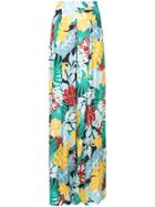 Patbo Tropical Print Loose Fit Trousers - Multicolour
