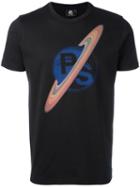 Ps By Paul Smith Logo Print T-shirt, Men's, Size: Large, Black, Organic Cotton